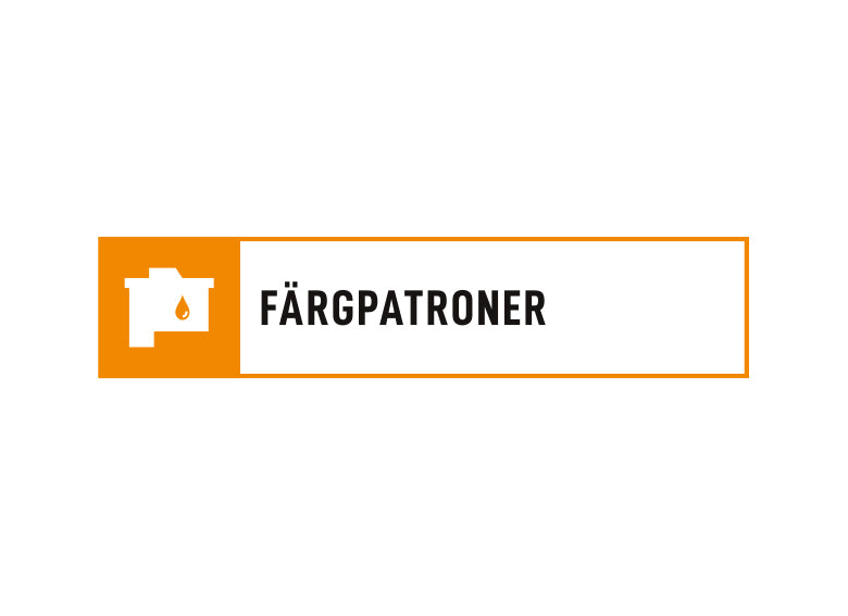 Avfall Sverige Färgpatroner